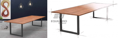 STOL-J MESA DE JUNTAS :: Muebles de Oficina: Equilibrio Modular